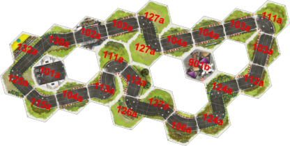Belle Isle (USA) tiles