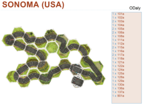 Sonoma (USA) tiles