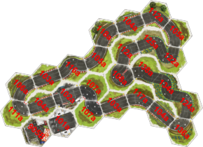 Spa Francorchamps 2 (BEL) tiles