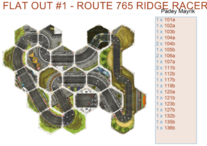 FLAT OUT #1   ROUTE 765 Ridge Racer