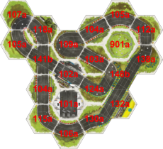 FLAT OUT 4   LANCASTER PARK tiles