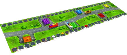 Piste Road Master Bouvier International jeu de societe