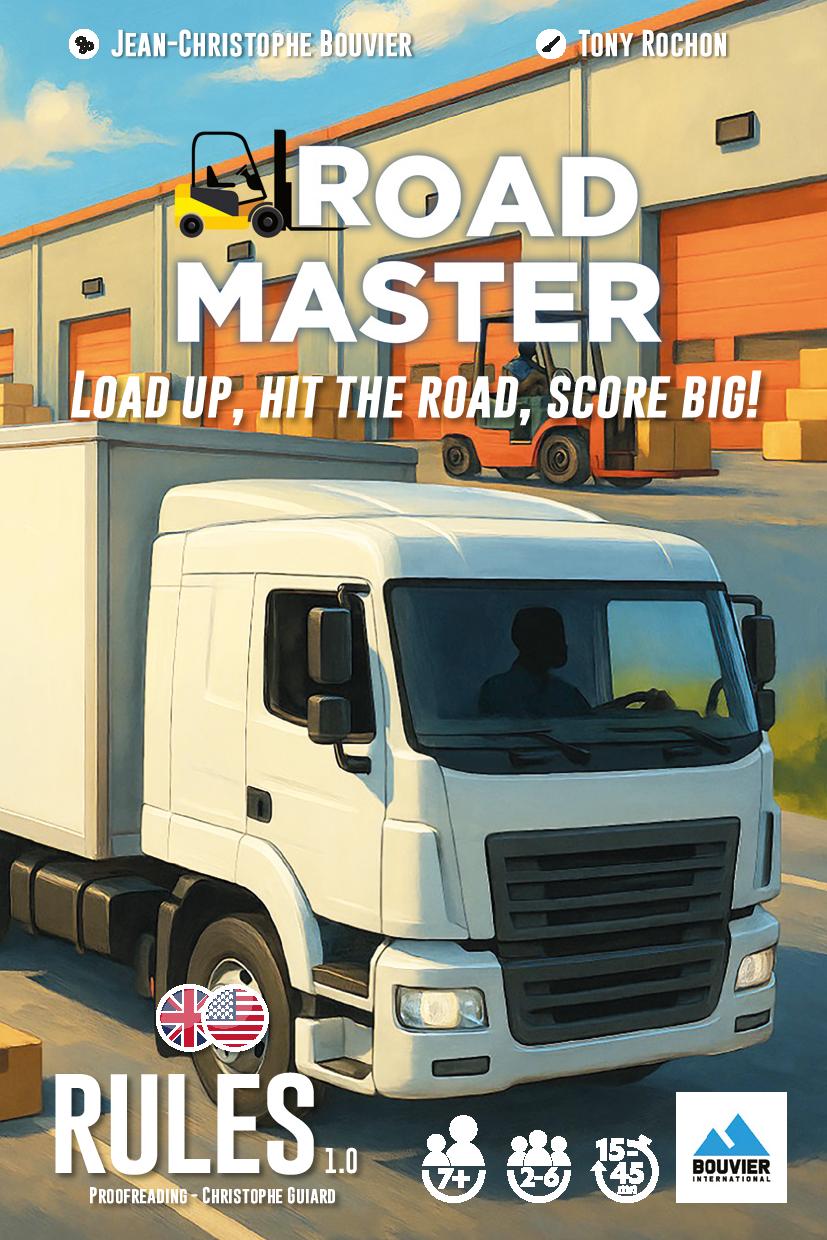 Rulebook Road Master game Bouvier international cover