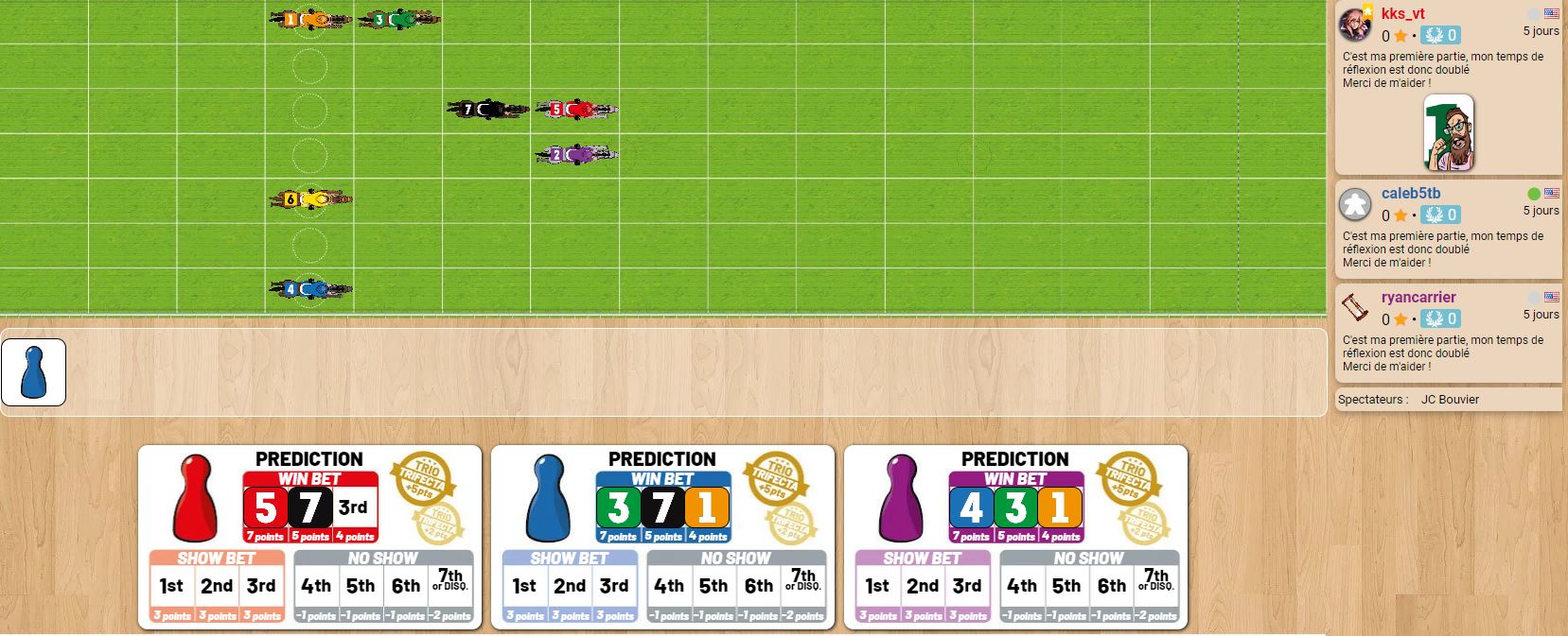 Peloton Ticket Gagnant BGA